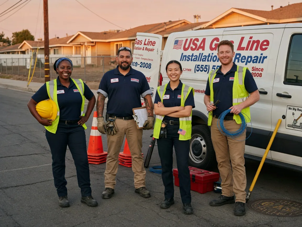 Gas Line Installation company in Pitman, PA